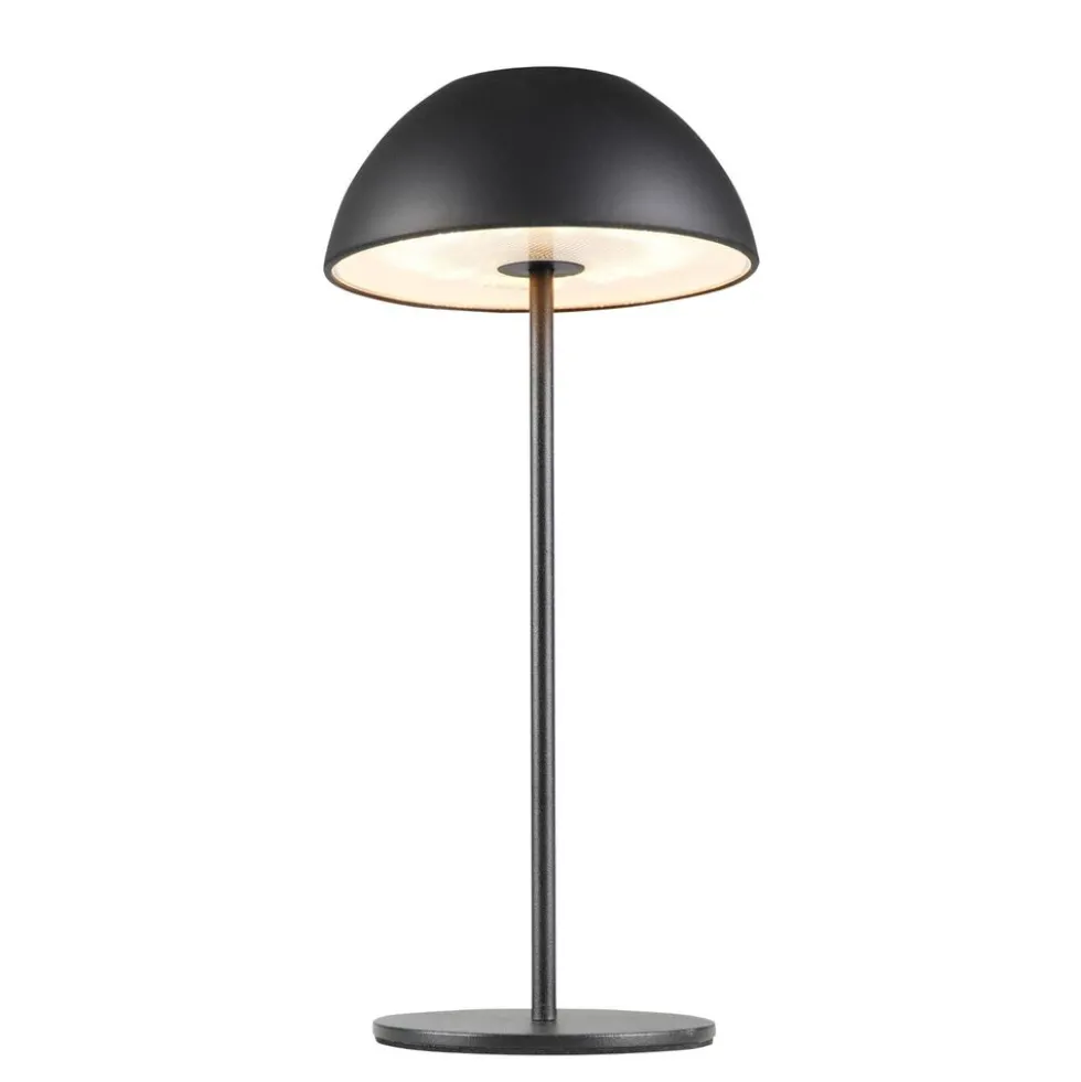 Lampa stołowa LED Sanico Goldlux Tanzania, USB-C, czarna