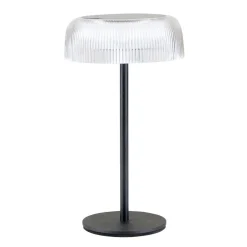 Lampa stołowa LED Sanico Goldlux Trypolis, USB-C, czarna