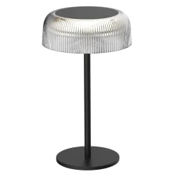 Lampa stołowa LED Sanico Goldlux Trypolis, USB-C, czarna