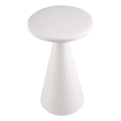 Lampa stołowa LED Sanico Goldlux Paros, USB-C, IP44, biała