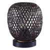 Lampa stołowa Sanico Goldlux Zanzibar Black, 18 x 21 cm, E27