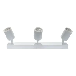 Lampa sufitowa podłużna LED Lethe, 3 punkty świetlne, 345 lm, biała