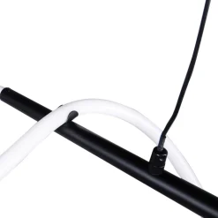 Lampa wisząca LED Sanico Goldlux Emma, 38 W, 4450lm, 4000K, czarna