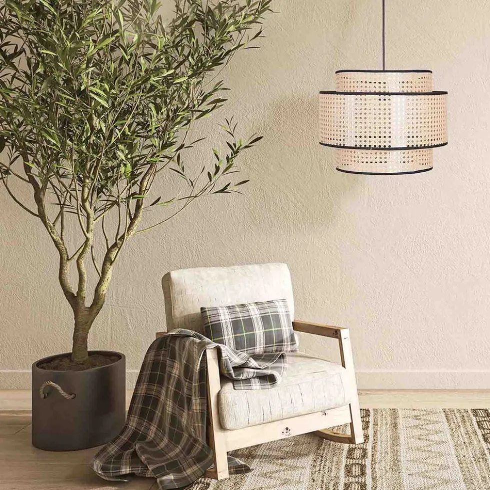 Lampa wisząca Sanico Goldlux Takara-3, 40 x 32 cm, E27
