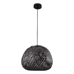 Lampa wisząca Sanico Goldlux Zanzibar Black, 35 x 26 cm, E27