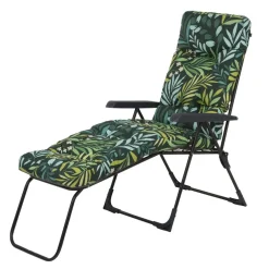 Leżak ogrodowy Patio Tulon G054-02IB, wielopozycyjny, zielony