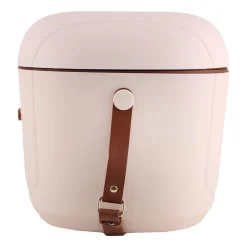 Lodówka turystyczna Vintage Cuisine, 18,8 l, z paskiem do przenoszenia, beżowa
