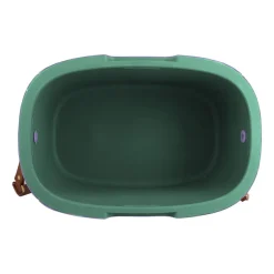 Lodówka turystyczna Vintage Cuisine, 18,8 l, z paskiem do przenoszenia, fioletowa