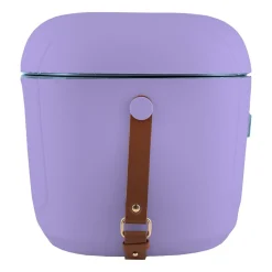 Lodówka turystyczna Vintage Cuisine, 18,8 l, z paskiem do przenoszenia, fioletowa