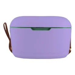 Lodówka turystyczna Vintage Cuisine, 18,8 l, z paskiem do przenoszenia, fioletowa