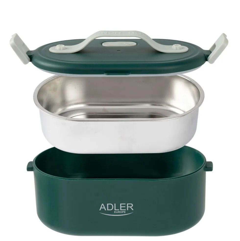 Lunchbox podgrzewany Adler AD 4505, zielony
