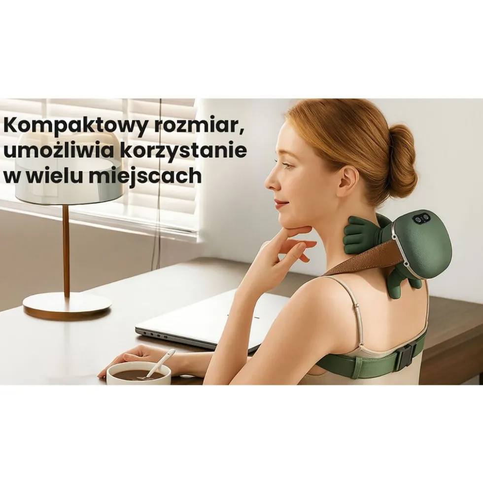 Masażer do karku Extralink MSG-06-Hands, z funkcją grzania