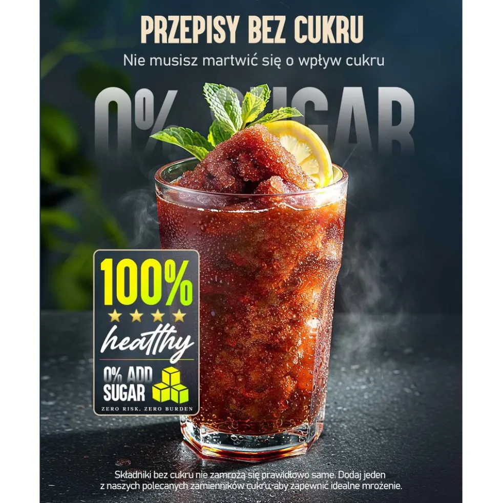 Maszyna do mrożonych napojów Inoviva Slushie S2.2, 2,6 l, szara