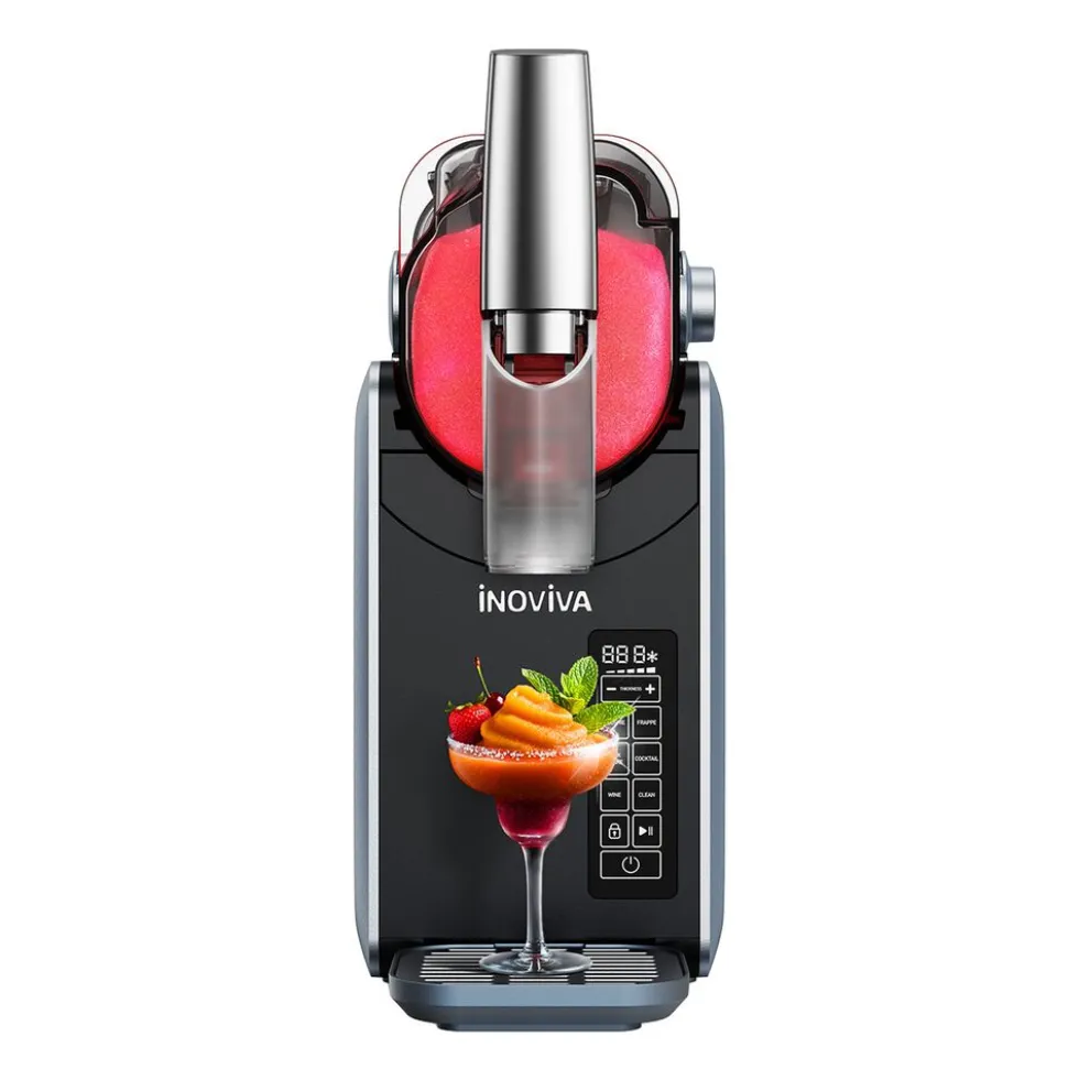 Maszyna do mrożonych napojów Inoviva Slushie S2.2, 2,6 l, szara