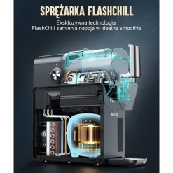 Maszyna do mrożonych napojów Inoviva Slushie S2.2, 2,6 l, szara