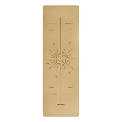 Mata korkowa Spokey Savasana, do jogi i pilatesu, 0,4 cm, zielona