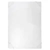 Materac nawierzchniowy 200 x 200 x 3 cm Relaxa Soft, biały