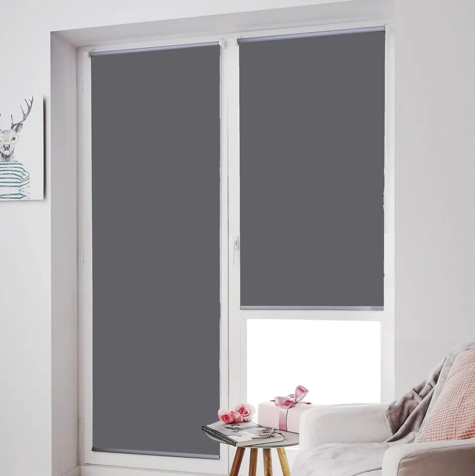Miniroleta zaciemniająca 68 x 120 cm Decoteam, szara