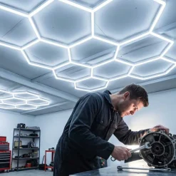 Modułowa lampa LED NAC-A0007H11 Hexagon, 6000K, 322 W, 8 modułów