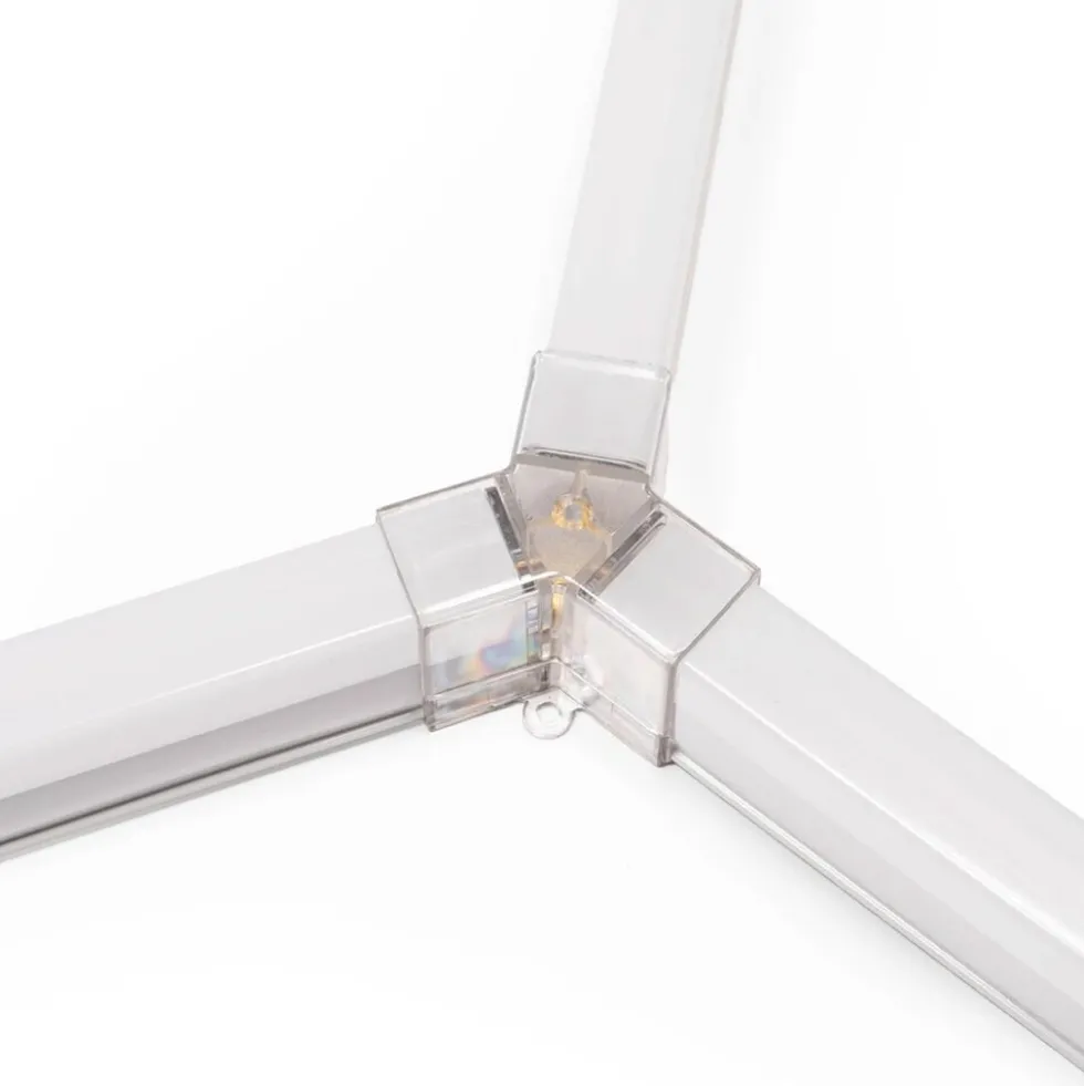 Modułowa lampa LED NAC-A0007H14 Hexagon, 6000K, 399 W, 14 modułów