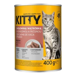 Mokra karma dla kotów Kitty, pasztet, mix smaków, 20 x 400 g