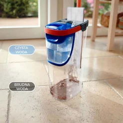 Mop płaski Vileda H2prO, ze zbiornikiem na wodę czystą i brudną