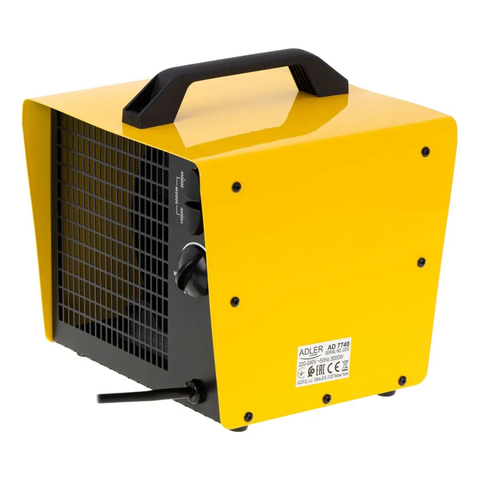 Nagrzewnica elektryczna ceramiczna Adler AD 7740, 3000 W