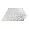 Narzuta na łóżko pikowana 200 x 220 cm Smukee Home, z falbanką, kremowa