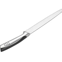 Nóż do krojenia chleba 8” MG Home Professional, stal nierdzewna, srebrny