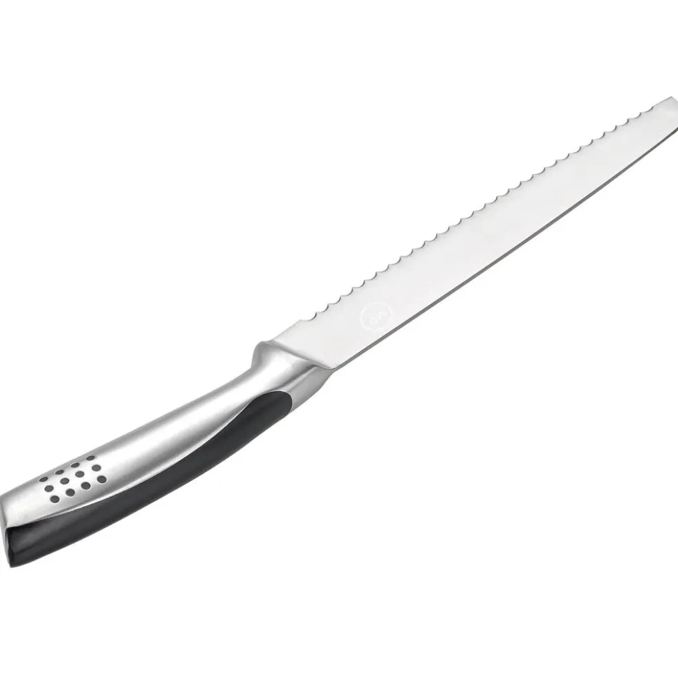 Nóż do krojenia chleba 8” MG Home Professional, stal nierdzewna, srebrny