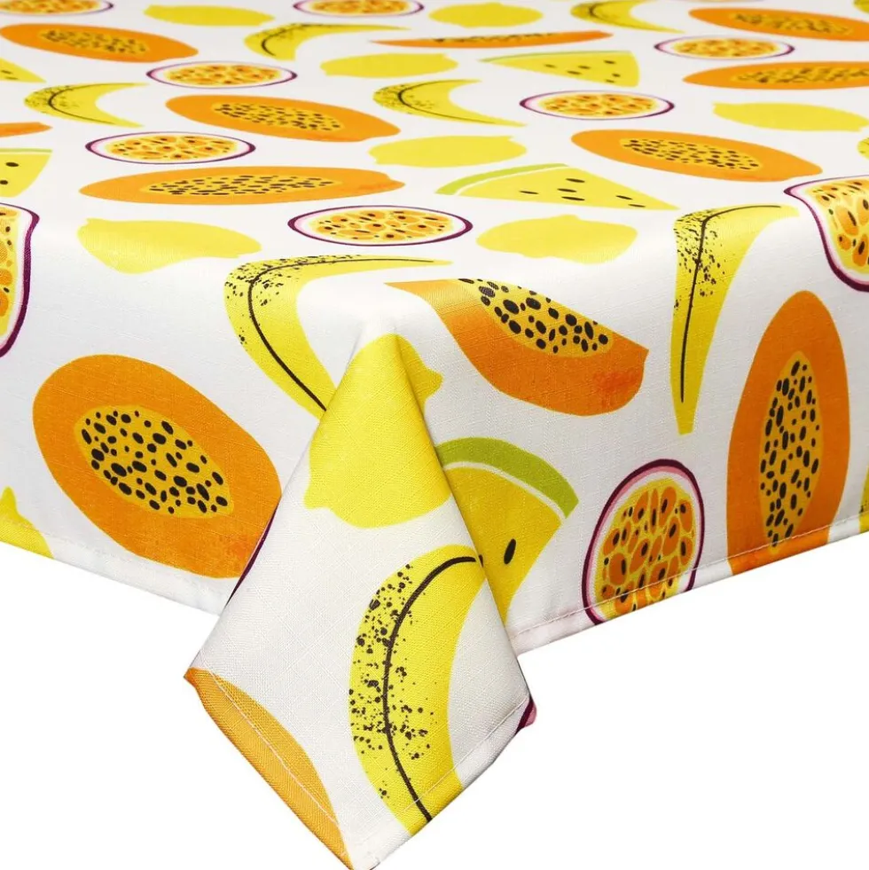 Obrus wodoodporny 140 x 240 cm Tognana Papaya, wielokolorowy