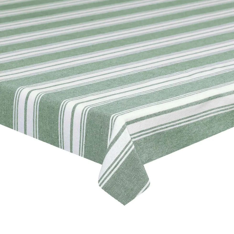 Obrus 140 x 140 cm Tognana Verde, biało-zielony