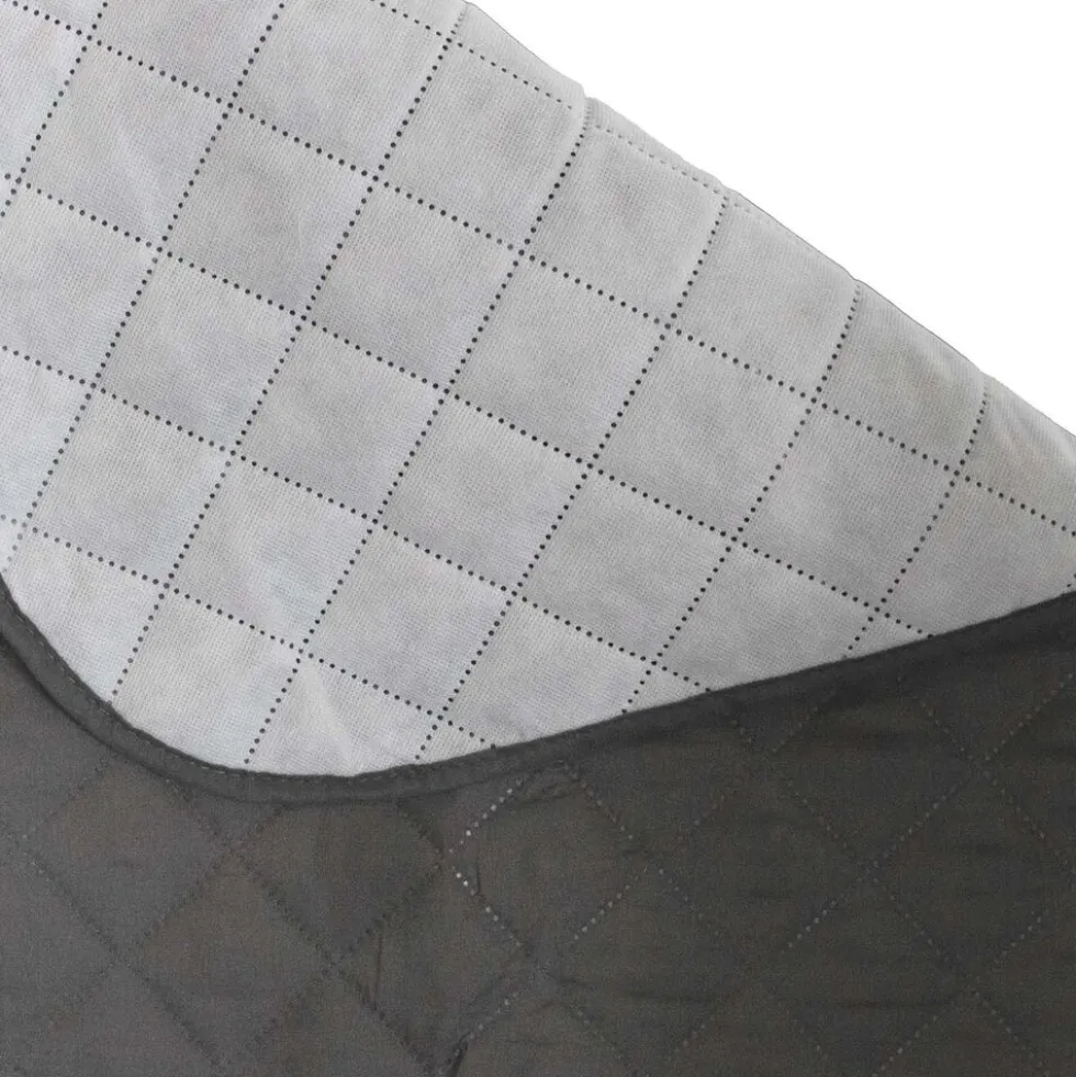 Ochraniacz na sofę 2-osobową Smukee, 220x179, grafitowy
