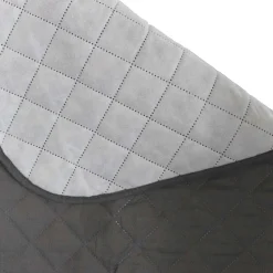 Ochraniacz na sofę 3-osobową Smukee, 280x179, grafitowy
