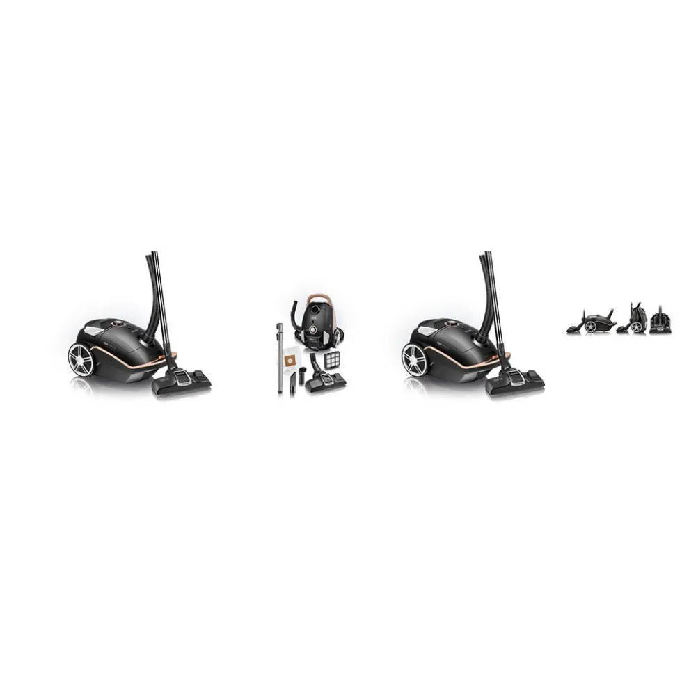 Odkurzacz workowy Hoffen SuperSilent, 800 W, 3 l