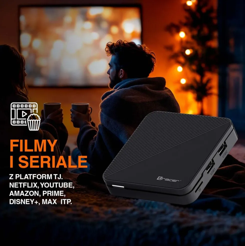 Odtwarzacz multimedialny Tracer TV Box