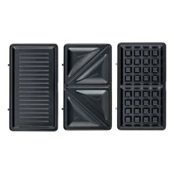 Opiekacz do kanapek 3 w 1 Hoffen, 850 W, czarny