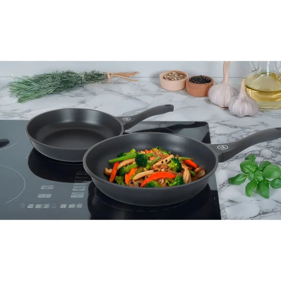 Patelnia aluminiowa MG Home Black, 28 cm