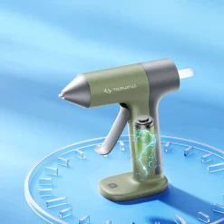 Pistolet do kleju Tilswall 4 V Lite, 2000 mAh, bezprzewodowy, oliwkowy