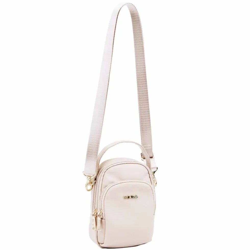 Plecak crossbody Wings Rosella, 1 l, beżowy