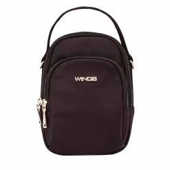 Plecak crossbody Wings Rosella, 1 l, czarny