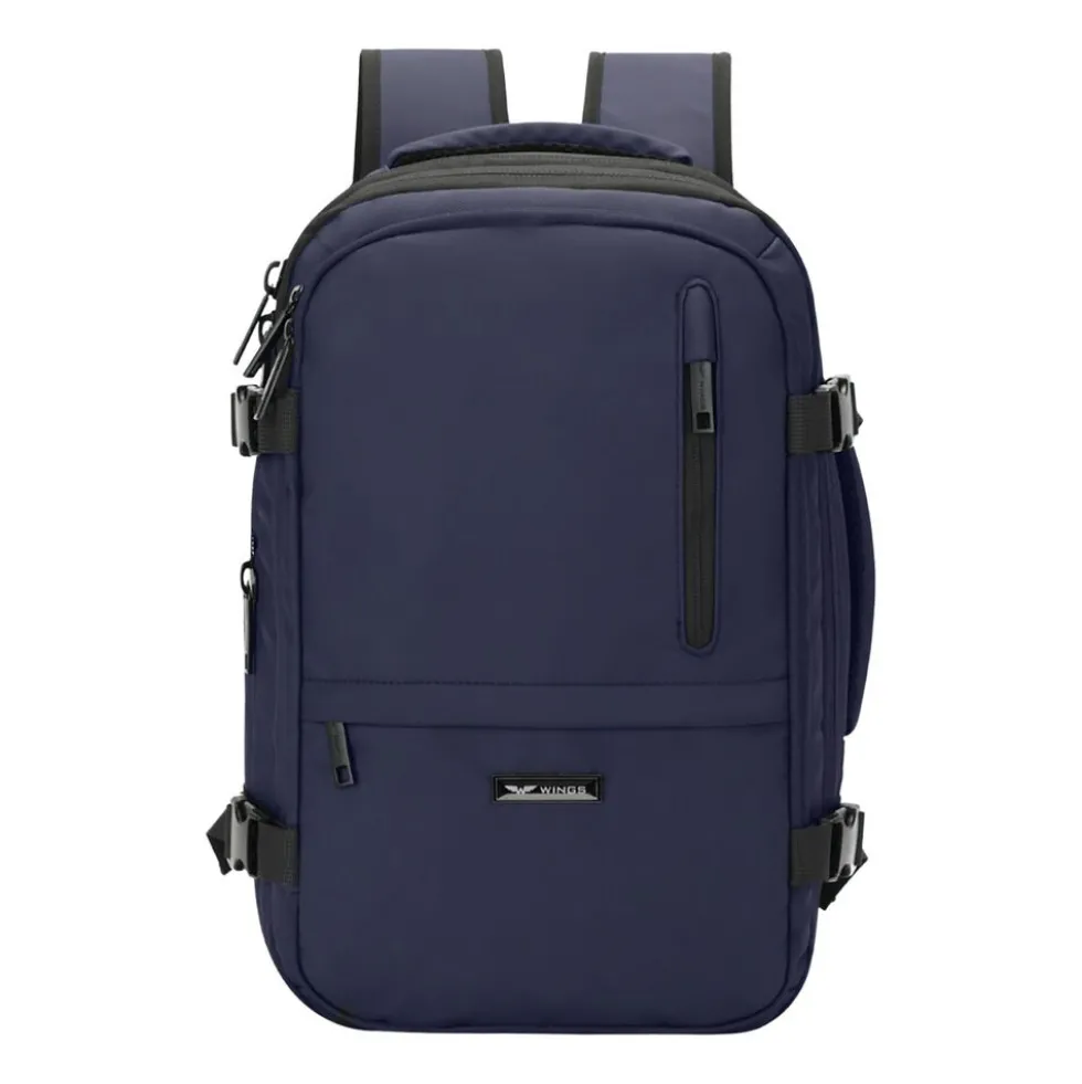 Plecak kompresyjny Wings Vireo, 20 l, z pompką, niebieski