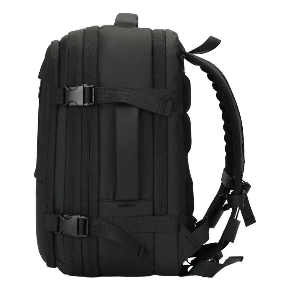Plecak kompresyjny Wings Vireo, 20 l, z pompką, czarny