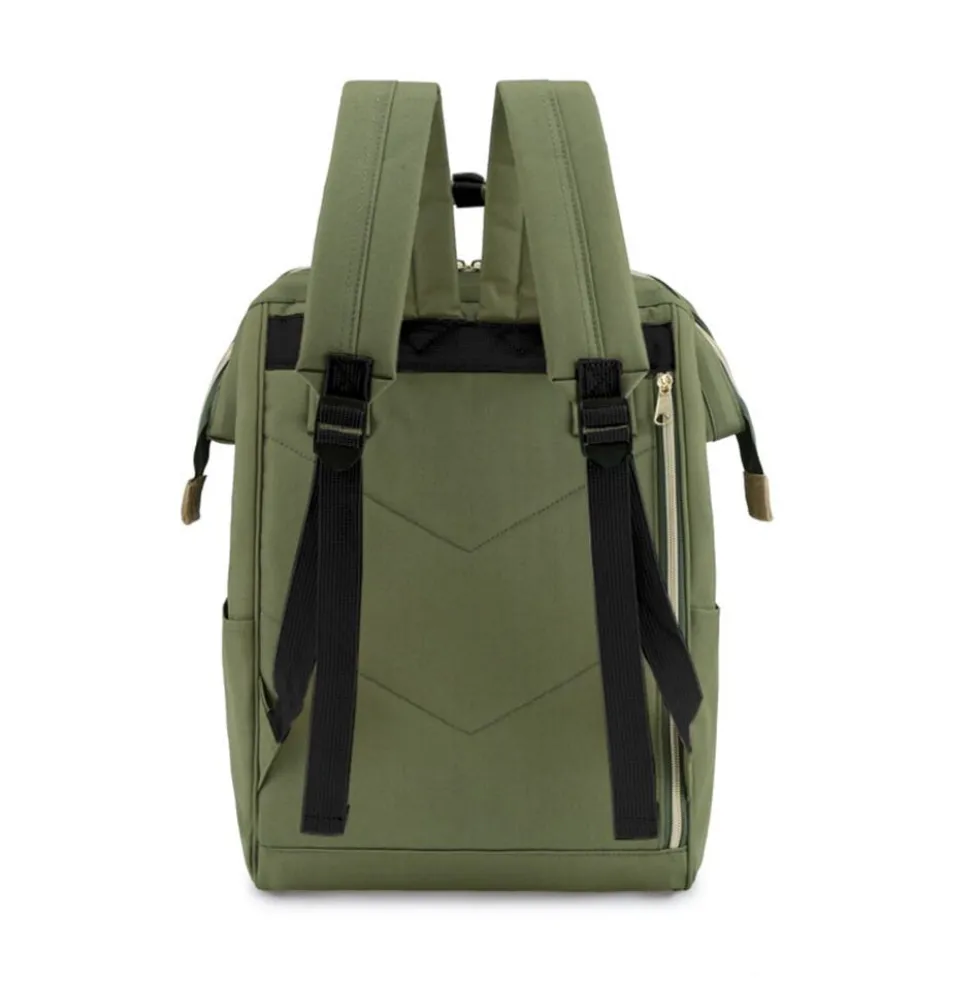 Plecak miejski Himawari, 19 l, z USB, zielony