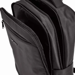 Plecak męski Wings Brant BRT02, 30 x 14 x 43 cm, 18 l, czarny
