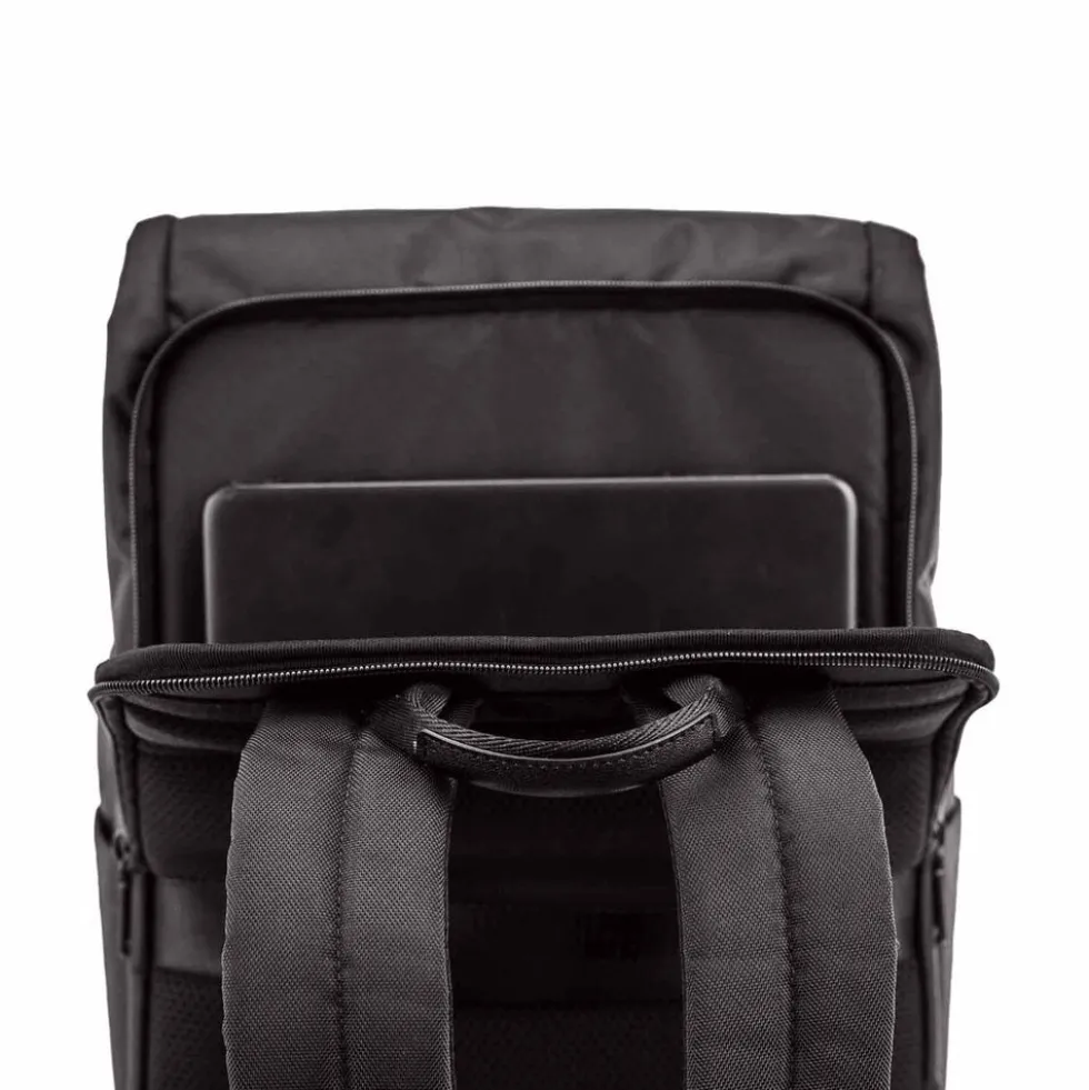 Plecak męski Wings Brant BRT01, 29 x 17 x 45 cm, 22 l, czarny