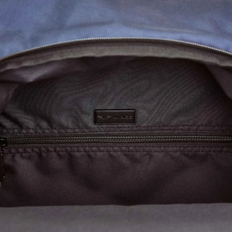 Plecak męski Wings Brant BRT01, 29 x 17 x 45 cm, 22 l, granatowy