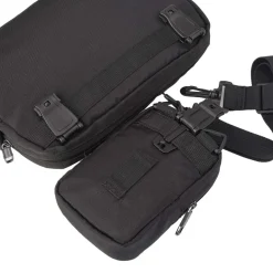 Plecak podróżny Puccini Adventure Collection, 27 l, modułowy, czarny