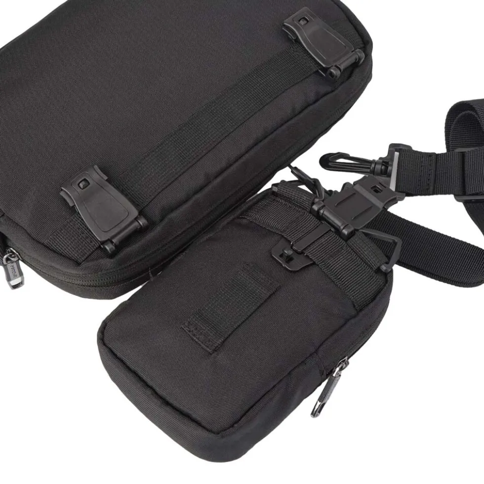 Plecak podróżny Puccini Adventure Collection, 27 l, modułowy, czarny