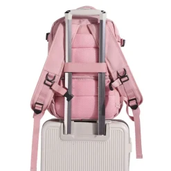 Plecak podróżny Wings CBP002, kabinowy, 40 x 25 x 20 cm, różowy
